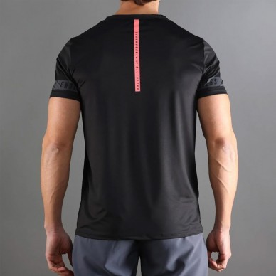 T-shirt Endless Ace Izzy zwart coral