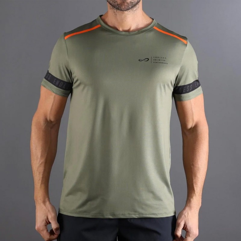 T-Shirt Endless Ace Izzy legergroen T-Shirt Endless Ace Izzy legergroen