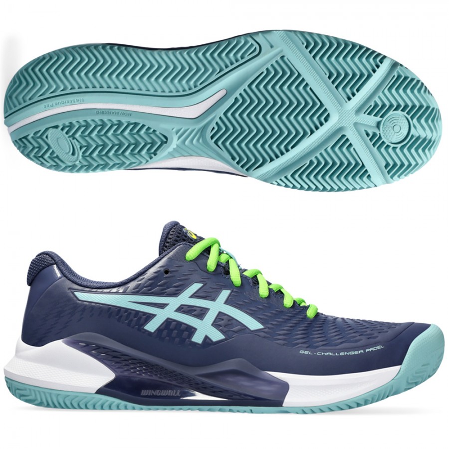 Asics padel schoenen Gel Challenger 14 Padel donkerblauwe