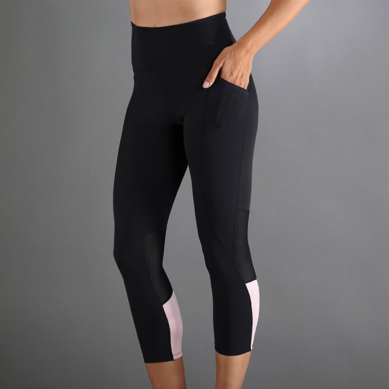 Endless Indy 7/8 zwarte roos Leggings Endless Indy 7/8 zwarte roos Leggings