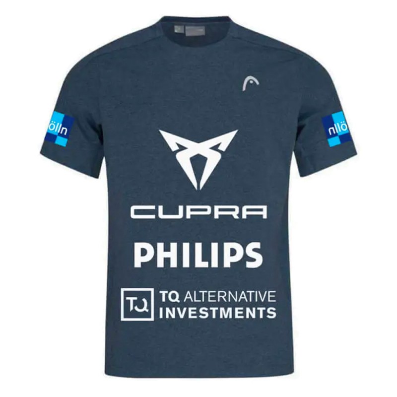 Head Arturo Coello marineblauw t-Shirt Head Arturo Coello marineblauw t-Shirt