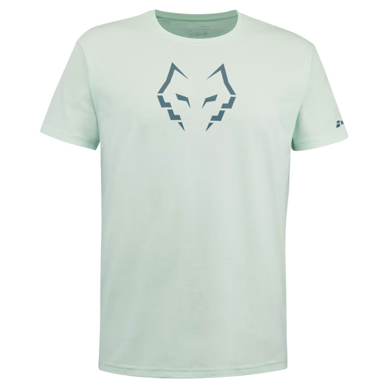 Babolat Cotton Tee Lebron lichtgroen t-shirt Babolat Cotton Tee Lebron lichtgroen t-shirt