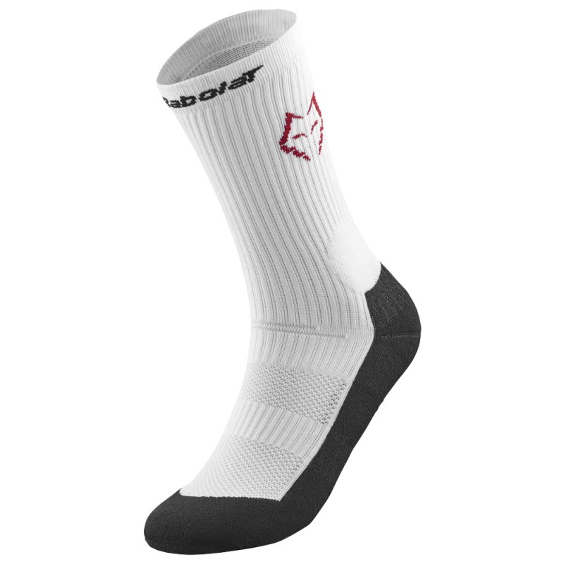 Sokken Babolat Mid-Calf Lebron zwart wit Sokken Babolat Mid-Calf Lebron zwart wit