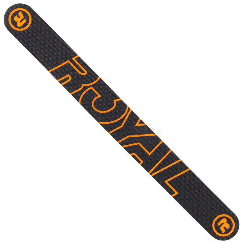 beschermer Royal Padel zwart R oranje beschermer Royal Padel zwart R oranje