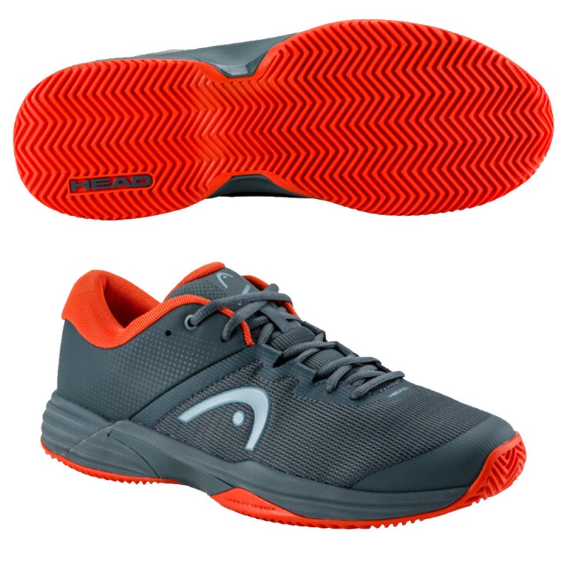 Head Revolt Evo 2.0 Clay dark grey orange heren 2024