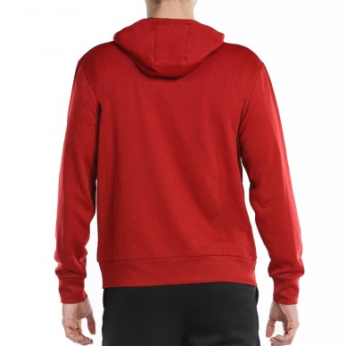 Bullpadel Jaque kersenrode sweatshirt