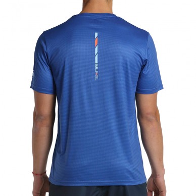 Bullpadel Lacar diepblauwe t-shirt