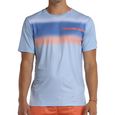 Bullpadel Lacar ijzig blauw t-shirt