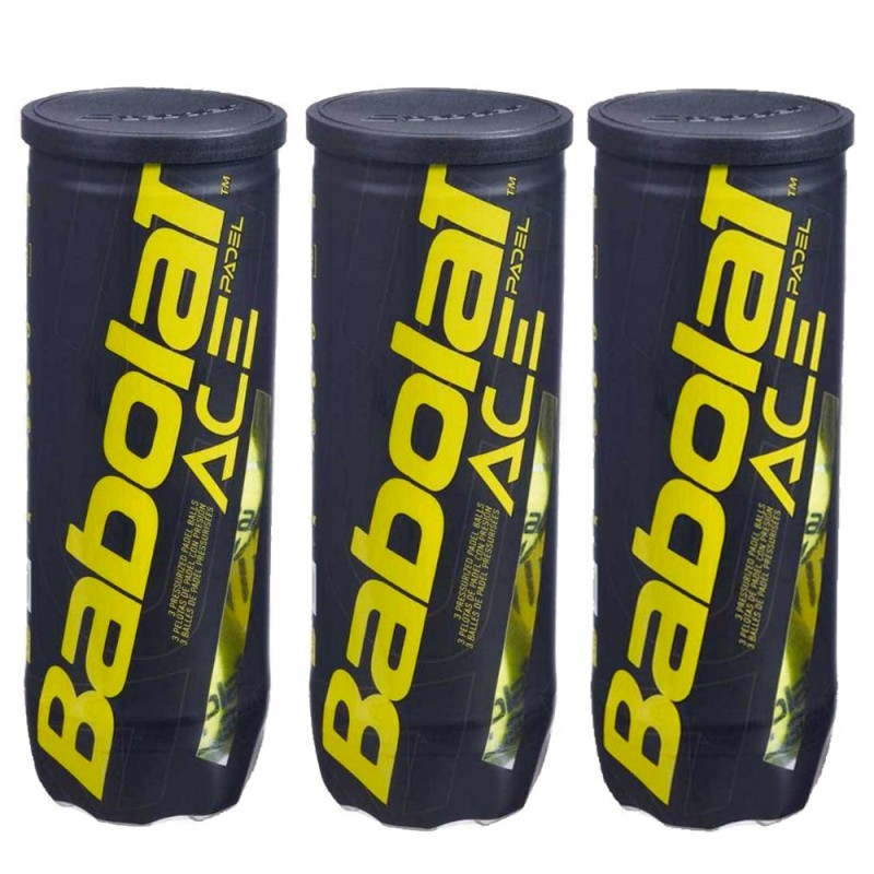 pack 3 Babolat ACE Padel X3 3x3 Stucks