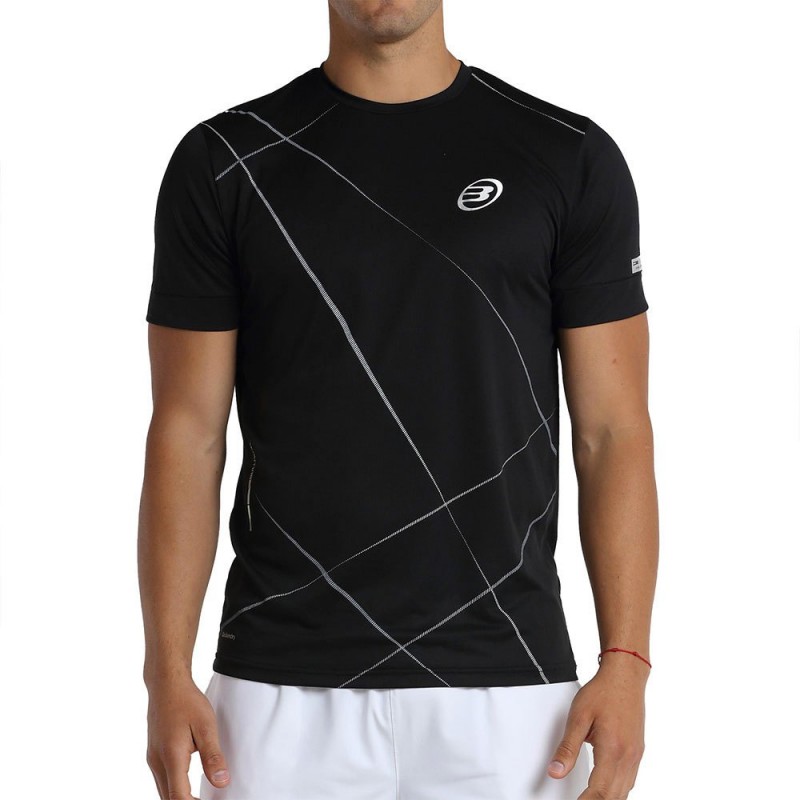 Bullpadel Aireo zwart t-shirt Bullpadel Aireo zwart t-shirt