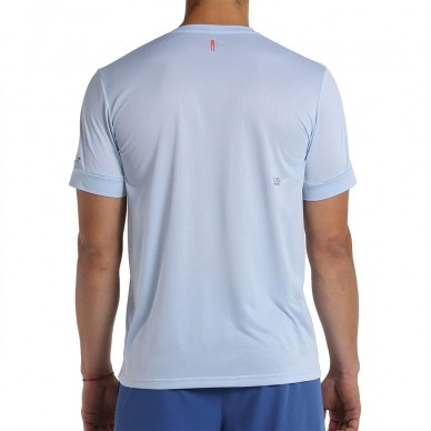 Bullpadel Aireo lichtblauwe t-shirt
