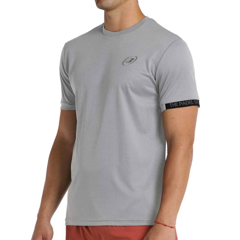 Bullpadel Useme parelgrijs t-shirt Bullpadel Useme parelgrijs t-shirt
