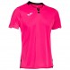 Joma Ranking roze fluor zwarte t-shirt