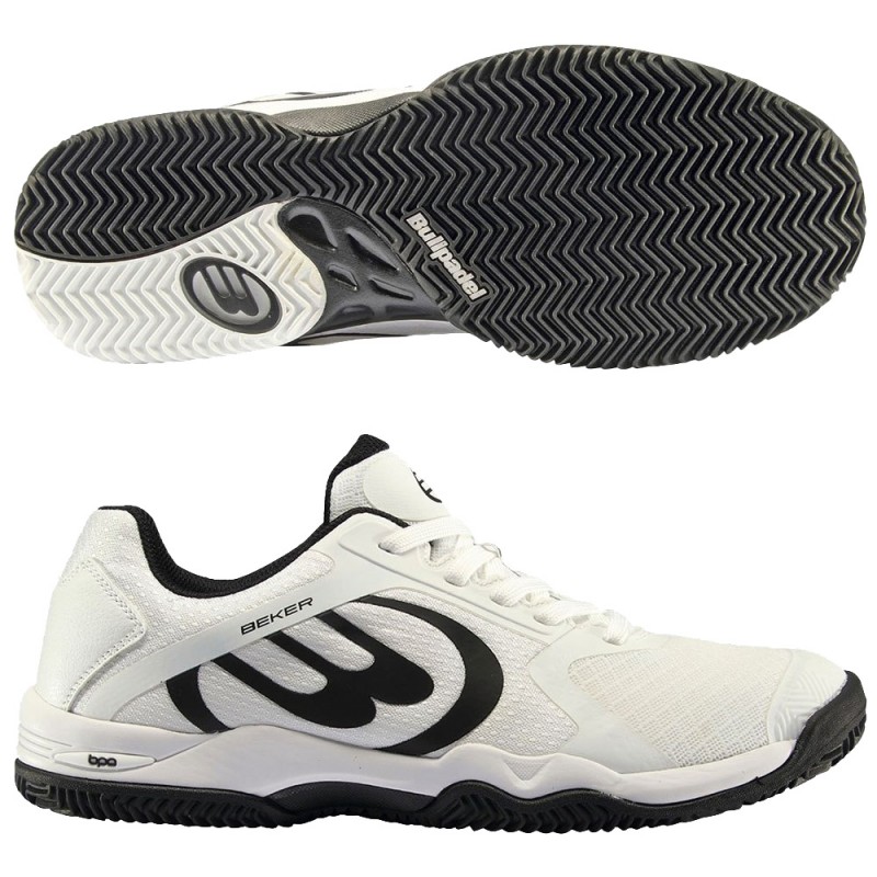 Bullpadel Beker 24V white heren 2024 Bullpadel Beker 24V white heren 2024