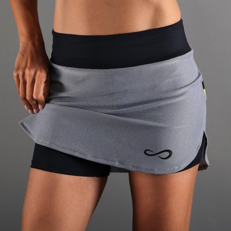 Endless Flow II zilver zwart skirt Endless Flow II zilver zwart skirt