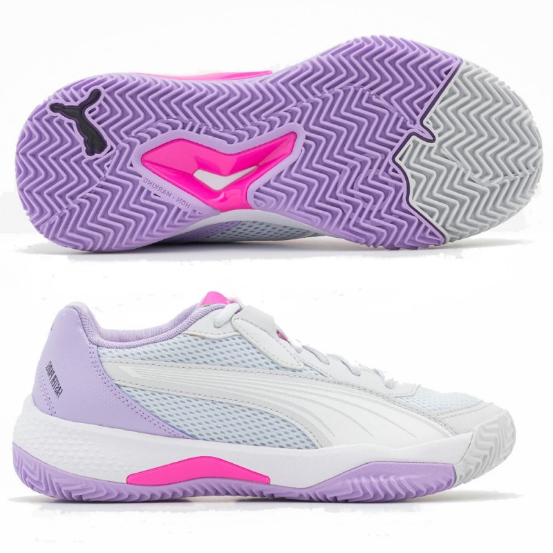 Puma NOVA Court white black active red Dames 2024 Puma NOVA Court white black active red Dames 2024
