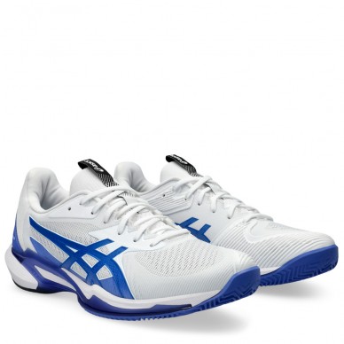 Asics Solution Speed FF 3 Clay white tuna blue heren 2024