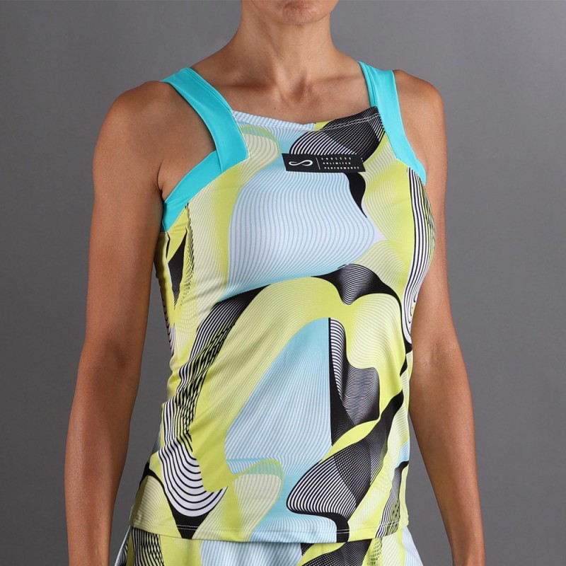 Endless Breeze kinetisch blauw T-shirt Endless Breeze kinetisch blauw T-shirt