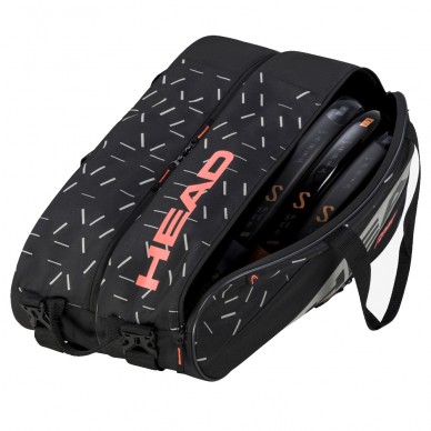 Head Padeltas Team Padel Bag L zwart 2024