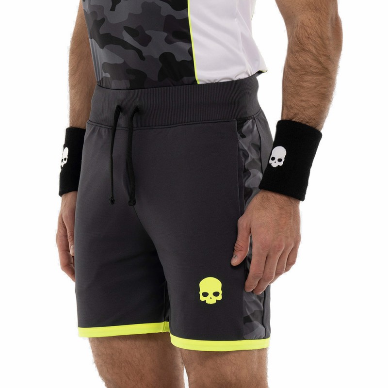 Hydrogen Camo Tech zwarte gele fluor short