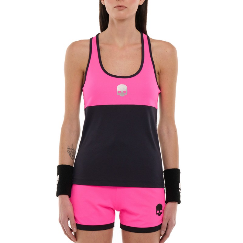 Hydrogen Block Tech Tank marineblauw fuchsia tank top Hydrogen Block Tech Tank marineblauw fuchsia tank top