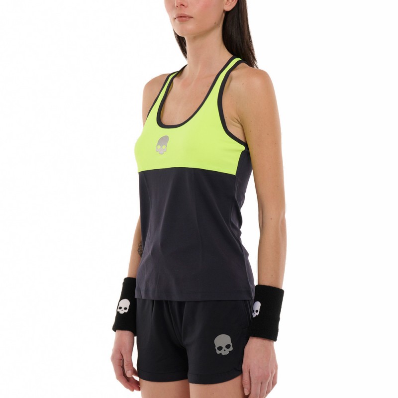 Hydrogen Block Tech Tank marineblauw geel tank top Hydrogen Block Tech Tank marineblauw geel tank top