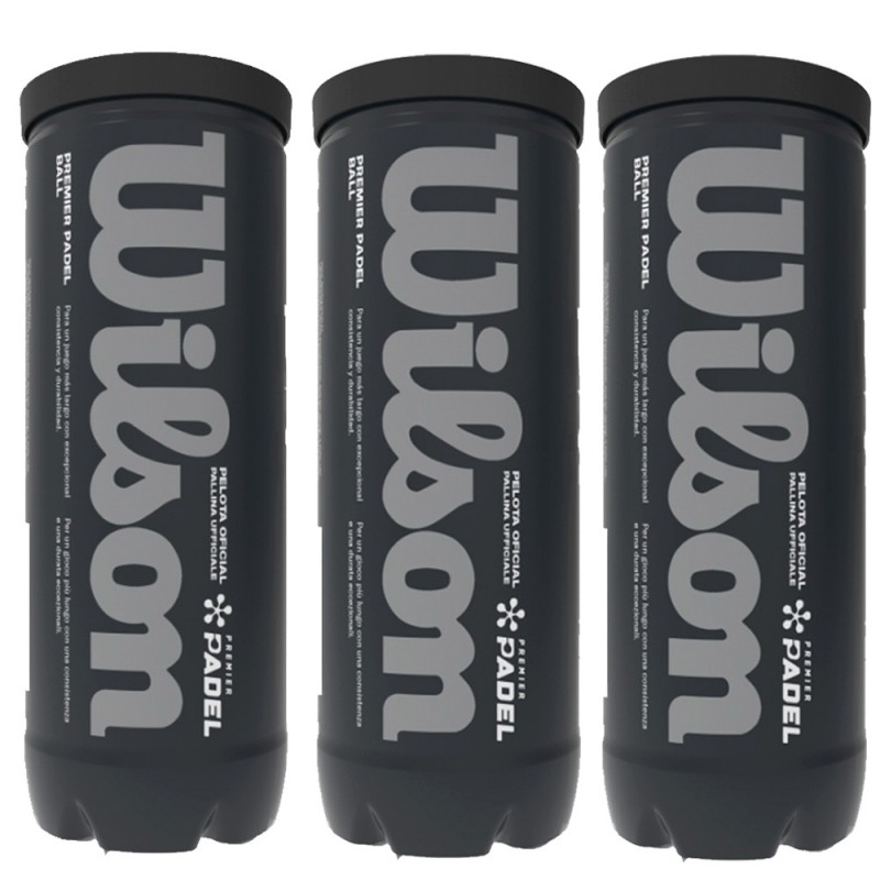 Wilson pack 3 Premier Padel x 3x3 Stucks
