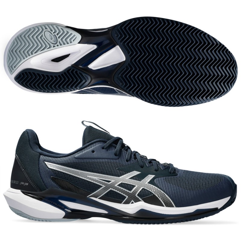 Asics Solution speed FF 3 Clay french blue pure silver heren 2024 Asics Solution speed FF 3 Clay french blue pure silver heren 2024
