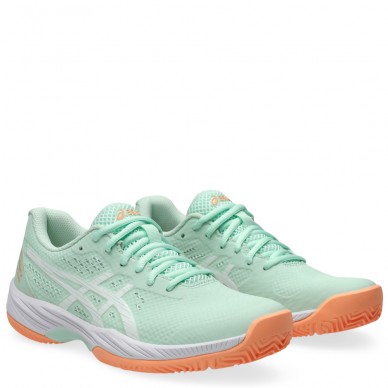 Asics Gel Game 9 Padel mint tint white dames 2024