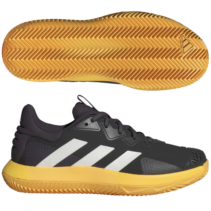 Adidas Solematch Control M Clay aurora black zero met spark heren 2024 Adidas Solematch Control M Clay aurora black zero met spark heren 2024