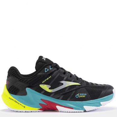Joma Open Men 2401 black heren 2024