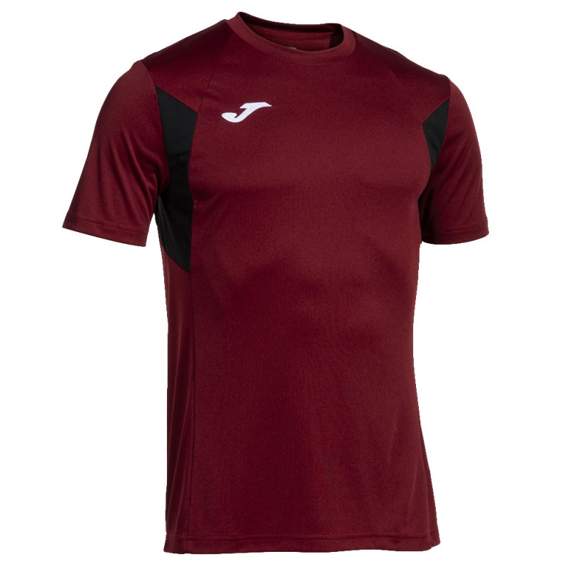 Joma Winner III bordeaux zwart t-shirt Joma Winner III bordeaux zwart t-shirt