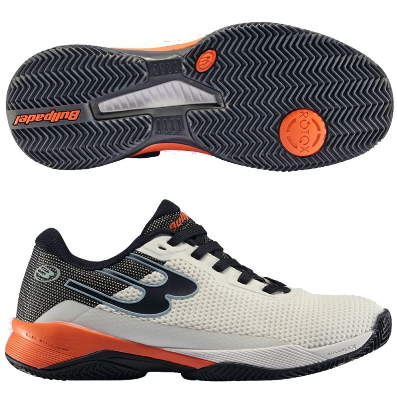 Bullpadel PRF Grip 24V white heren 2024 Bullpadel PRF Grip 24V white heren 2024