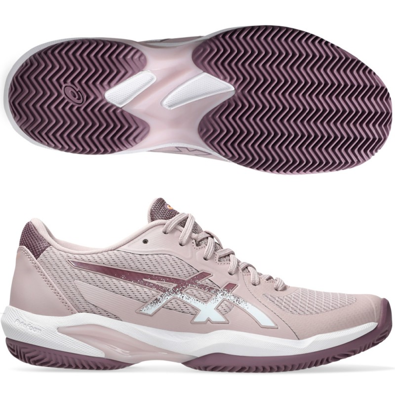 Asics Solution Swift FF 2 Clay watershed rose white dames 2024 Asics Solution Swift FF 2 Clay watershed rose white dames 2024