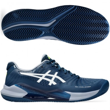 Asics Gel Challenger 14 Clay mako blue white heren 2024