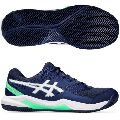 Asics Gel Dedicate 8 Clay blue expanse white heren 2024