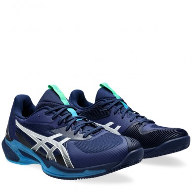 Asics Solution Speed FF 3 Clay blue expanse white heren 2024
