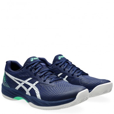 Asics Gel Game 9 Clay blue expanse white heren 2024