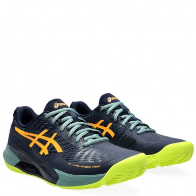 Asics Gel Challenger 14 Padel midnight stadium orange heren 2024