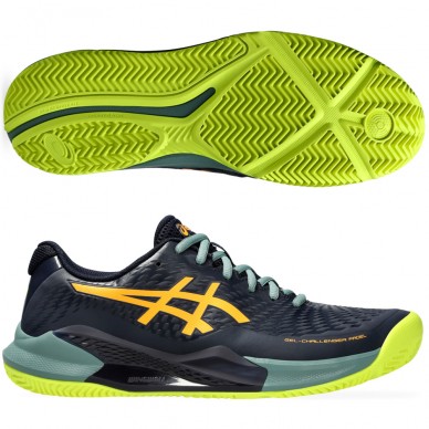 Asics Gel Challenger 14 Padel midnight stadium orange heren 2024