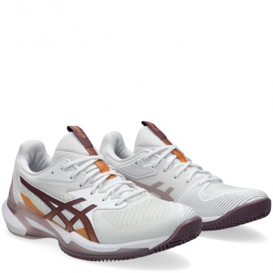 Asics Solution Speed FF 3 Clay white dusty mauve dames 2024