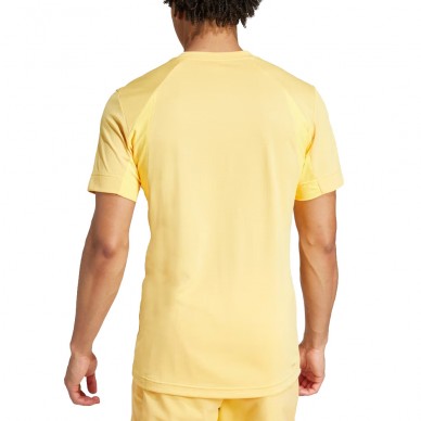 Adidas T Freelift gele t-shirt