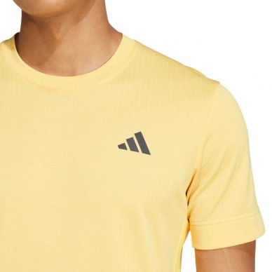 Adidas T Freelift gele t-shirt