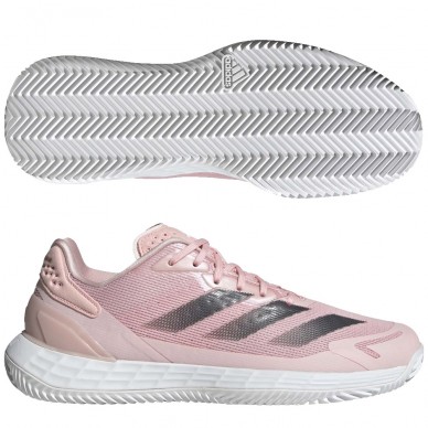 Adidas Defiant Speed 2 W Clay padelschoenen sandy pink 2024