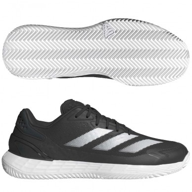 Adidas Defiant Speed 2 M Clay core black heren 2024