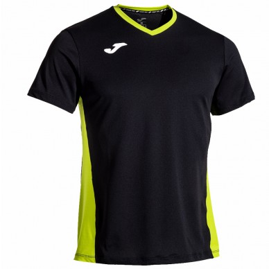 Joma Court zwart groen t-shirt