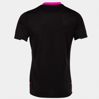 Joma Ranking zwarte roze fluor t-shirt