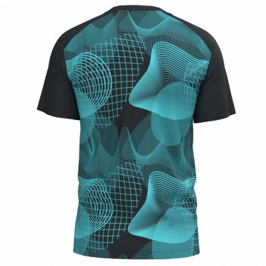 Joma Challenge zwart turquoise t-shirt