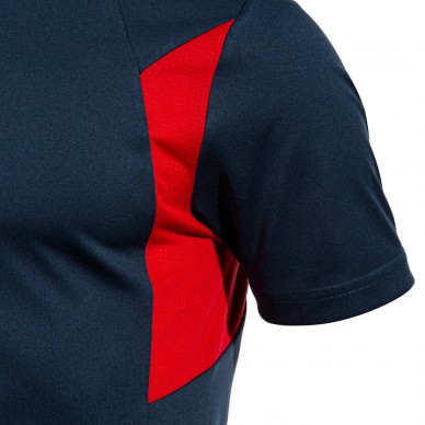 Joma Winner III marineblauw rood t-shirt