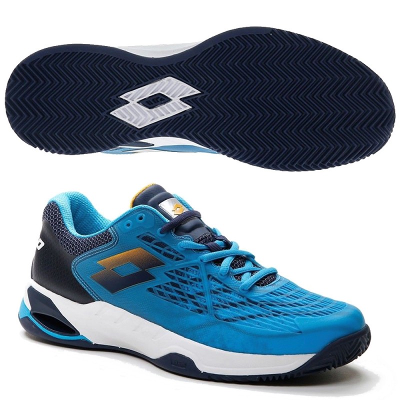 Lotto Mirage 100 Clay ocean blue 2024 padelschoenen Lotto Mirage 100 Clay ocean blue 2024 padelschoenen